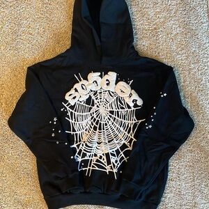 Black and White Spider Hoodie 🕷️